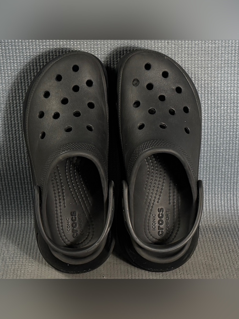 Crocs Classic Mega Crush Clog Thick Soled Sandals Women’s Size 7 - Picture 5 of 9